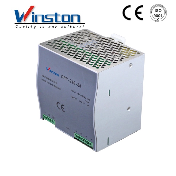  DRP-240 PFC function din rial power supply 